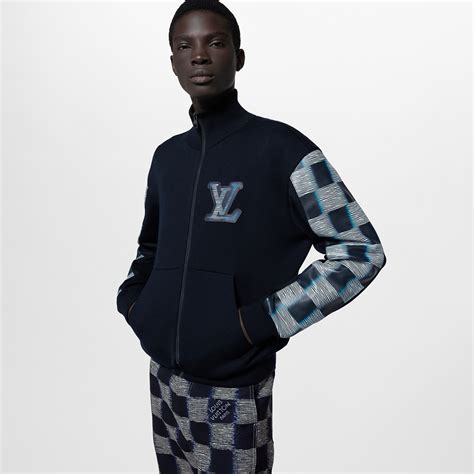 trainingsanzug herren louis vuitton|Louis Vuitton Trainingsjacke aus Wolle und Leder.